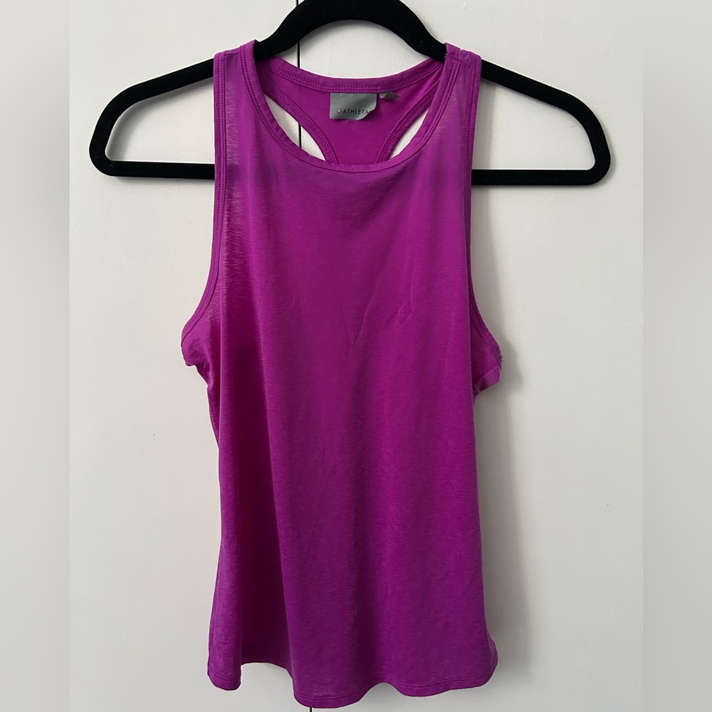 Athleta Crunch 2 Tank in Fuschia